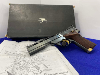 High Standard The Victor .22 LR Blue 5 1/2" *HEAD-TURNING 107 SERIES*