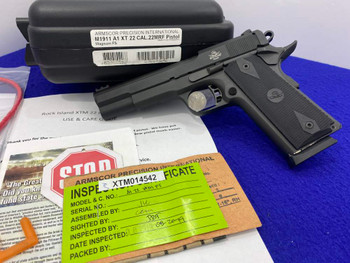 2019 Armscor/RIA 1911-A1 FS 22XT *CLASSIC 1911 PLATFORM WITH .22 MRF PUNCH* 2019 Armscor/RIA 1911-A1 FS 22XT *CLASSIC 1911 PLATFORM WITH .22 MRF PUNCH*