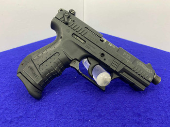 2007 Walther P22 .22 LR Black 3.75" *TACTICAL INC THREAD ADAPTER INSTALLED* 2007 Walther P22 .22 LR Black 3.75" *TACTICAL INC THREAD ADAPTER INSTALLED*