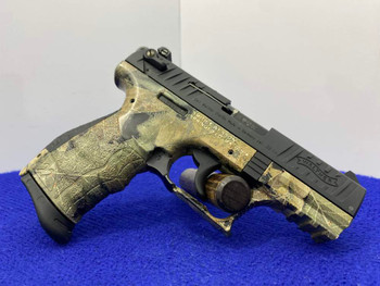 2012 Walther P22 .22 LR Black 3.42" *EYE-CATCHING CAMO POLYMER FRAME* 2012 Walther P22 .22 LR Black 3.42" *EYE-CATCHING CAMO POLYMER FRAME*