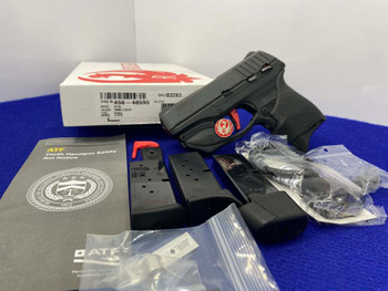 2019 Ruger EC9s 9mm Black 3.12" *INCREDIBLE CRIMSON TRACE LASERGUARD*