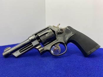 1956 Smith Wesson .38/44 Heavy Duty .38 Spl Blue *AWESOME PRE-MODEL 20*
