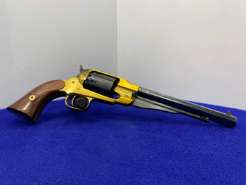 2022 Pietta 1858 Remington .44 Brass 8" *TIMELESS CAP & BALL REVOLVER*