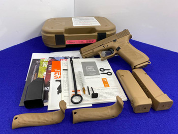 Glock 19X 9mm Coyote Tan 4.02" *DURABLE AND RELIABLE SEMI-AUTOMATIC PISTOL*