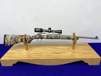 2015 Ruger 77/44 .44 Rem Mag Stainless 18.5" *NEXT G1 VISTA CAMO STOCK*