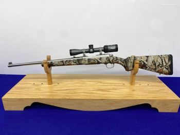 2015 Ruger 77/44 .44 Rem Mag Stainless 18.5" *NEXT G1 VISTA CAMO STOCK*