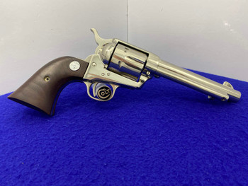 1969 Colt Single Action Army .357 Nickel 5.5" *SOUGHT AFTER 2nd GENERATION*