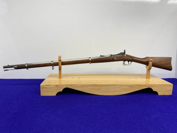 Springfield Armory 1870 .50-70 White 32 5/8" *HEAD-TURNING TRAPDOOR RIFLE*