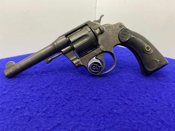 1915 Colt Police Positive .38 NP/S&W Blue 4" *VINTAGE "FIRST ISSUE" MODEL*