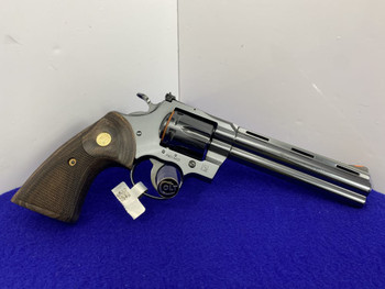 Colt Python .357 Magnum Blue 6" *EXCELLENT NEW MODEL SNAKE REVOLVER*
