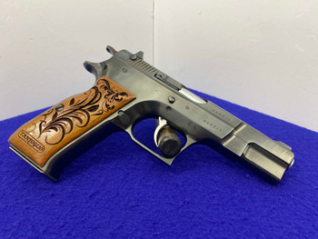 1987 Tanfoglio/F.I.E. TZ 75 Series '88 9mm Blue 4.72" *ITALIAN-BUILT CZ-75*