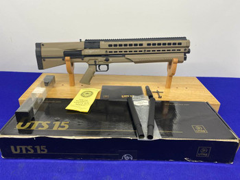 Utas UTS-15 12ga Black/FDE 19.6" *TACTICAL PUMP-ACTION SHOTGUN*