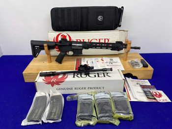 Ruger SR-556 Takedown w/ Both 5.56 NATO & 300 Blackout Barrels SR556 Blk