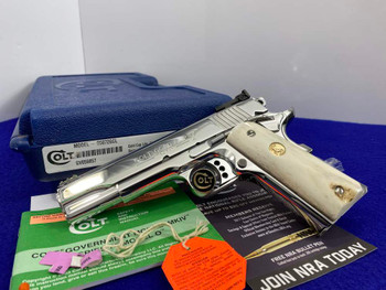 2024 Colt Gold Cup Trophy 9mm 5" *BREATHTAKING BRIGHT STAINLESS COLT*