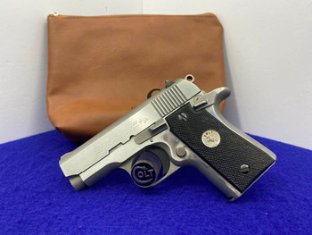 1993 Colt MKIV/Series '80 Mustang .380 Stainless *RARE SOUGHT AFTER MODEL*