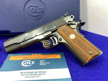 1994 Colt Gold Cup National Match .45 Blue 5" *TRADITIONAL MKIV/SERIES '80*