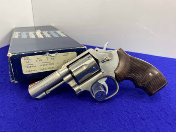 Smith Wesson 65-3 .357 Mag Stainless *DESIRABLE 3" HEAVY BARREL MODEL* Rare