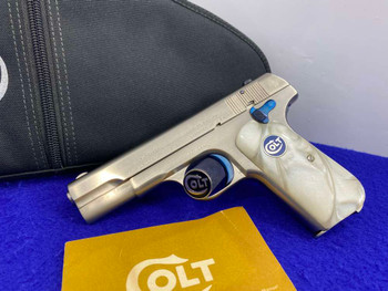 1917 Colt 1903 Pocket Hammerless 32ACP 3.75" *GORGEOUS FIRE BLUE ACCENTS*