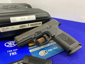 FN FNS-40 .40 S&W Matte Black 4" *AWESOME MULTI-PURPOSE SEMI-AUTOMATIC*