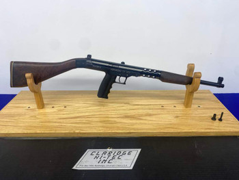 Claridge Hi-Tec C-9 9mm NATO *RARE MODEL WITH WOOD FURNITURE* NOS