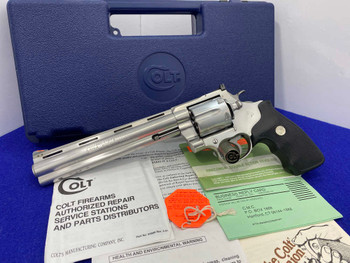 1995 Colt Anaconda .44 Magnum Stainless *DESIRABLE 8" BARREL*