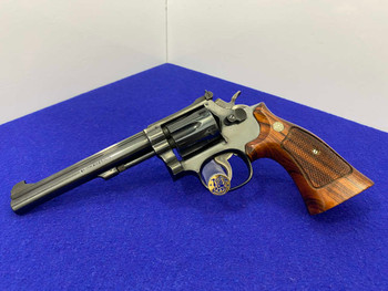 1977 Smith Wesson 48-4 .22 MRF Blue 6" *K-22 MASTERPIECE MAGNUM RIMFIRE*