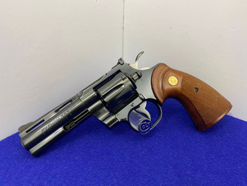 1977 Colt Python .357Mag Blue 4" *LEGENDARY COLT SNAKE GUN REVOLVER*