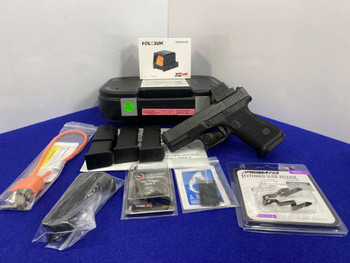 Glock 19 Gen 5 9mm Black 4.5" *ATEI CUSTOMIZED PISTOL PACKAGE* Awesome