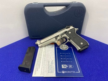 Beretta Model 96 .40 S&W Stainless 4.9" *DEPENDABLE SEMI-AUTOMATIC PISTOL*