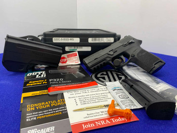 2017 Sig Sauer P320 Compact 9mm Black 3.9" *AWESOME SEMI-AUTOMATIC PISTOL*