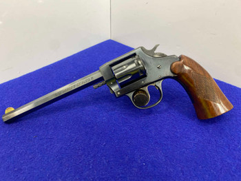 Iver Johnson Target Sealed 8 .22 LR Blue 6" *8 SHOT DOUBLE ACTION REVOLVER