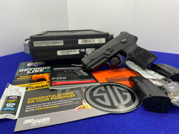 2016 Sig Sauer P320 Sub-Compact 9mm Blk *INCREDIBLE SEMI-AUTOMATIC PISTOL*