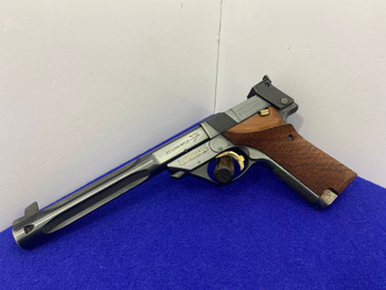 1967 Hi-Standard Supermatic Trophy .22LR Blue 7.25" *106 MILITARY SERIES*