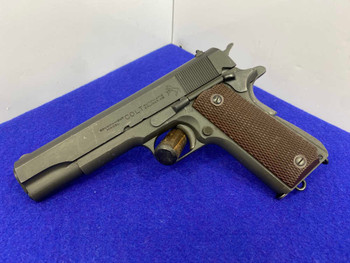 1943 Remington Rand/Colt 1911A1 Military .45 ACP Park 5" *FJA INSPECTED*