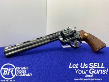 1981 -Vintage- Colt Python .357 Mag Blue 8" -LEGENDARY SNAKE SERIES- Iconic