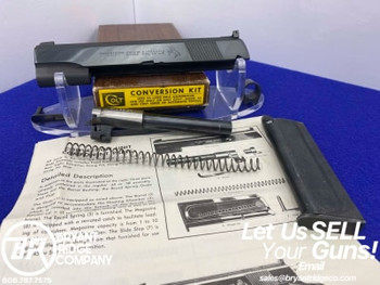 Colt's .22 Cal. Conversion Unit *FLOATING CHAMBER & COLT ACCRO REAR SIGHT*-GID1154057223