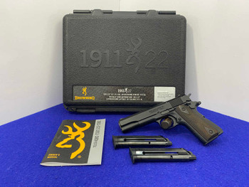 2022 Browning 1911-22 A1 .22LR Matte Black *PRISTINE SEMI AUTOMATIC PISTOL*