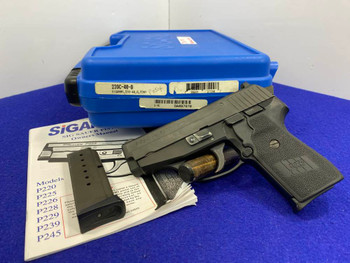 Sig Sauer P239 .40 S&W Black 3.6" *HEAD-TURNING DISCONTINUED MODEL* Awesome