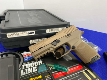 Sig Sauer P320 Compact .357Sig FDE Nitron *AWESOME FLAT DARK EARTH FINISH*