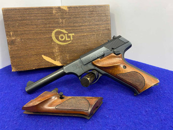 Colt Huntsman .22LR Blue 4 1/2" *OUTSTANDING SEMI-AUTOMATIC PISTOL*