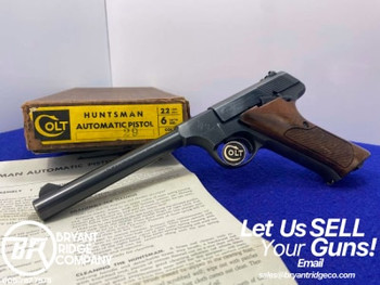 1975 Colt Huntsman .22 LR Blue 6" *OUTSTANDING SEMI-AUTOMATIC PISTOL*