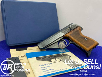 Mauser HSC .380 ACP Blue 3.4" *ICONIC GERMAN SEMI-AUTOMATIC PISTOL*