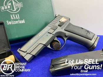 ASAI One Pro .45 Acp 3 3/4" Black *EXCELLENT SWISS-MADE SEMI-AUTO PISTOL*