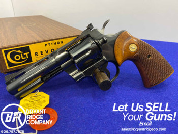 1981 Colt Python .357Mag Blue 4" *ABSOLUTELY OUTSTANDING EXAMPLE PYTHON*