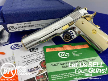 Colt Government Competition Series .45ACP *BREATHTAKING BRIGHT STAINLESS*-GID1155139966