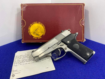 1990 Colt Double Eagle .45acp Stainless 3.5 *MKII SERIES 90 OFFICER'S ACP*