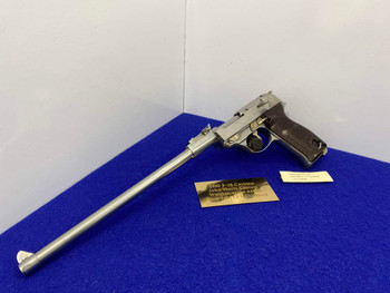 1940 Walther P38 9mm Stainless 12.5" - JOHN MARTZ CUSTOM 1 OF 70 - Amazing