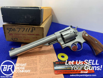 1983 Ruger Redhawk .44 Mag SS 7 1/2" *POWERFUL DOUBLE-ACTION REVOLVER*