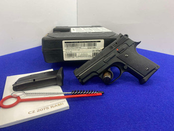 CZ Model 2075 Rami 9mm Black 3" *SUB-COMPACT SEMI-AUTO PISTOL*