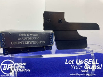 Smith Wesson Model 41 Olympic Counterweight Set *ORIGINAL S&W BOX INCLUDED*